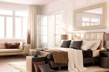 Dormitorul luxuriu Bauhaus