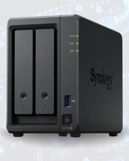 Synology anunță lansarea modelului DS725+