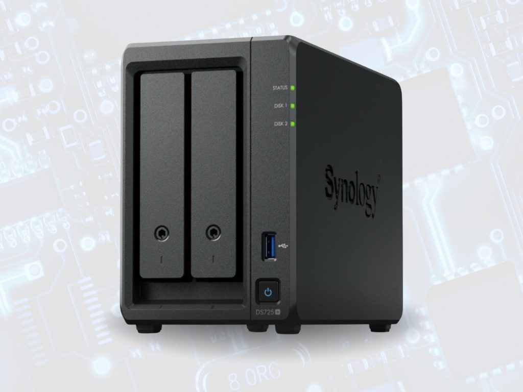 Synology anunță lansarea modelului DS725+